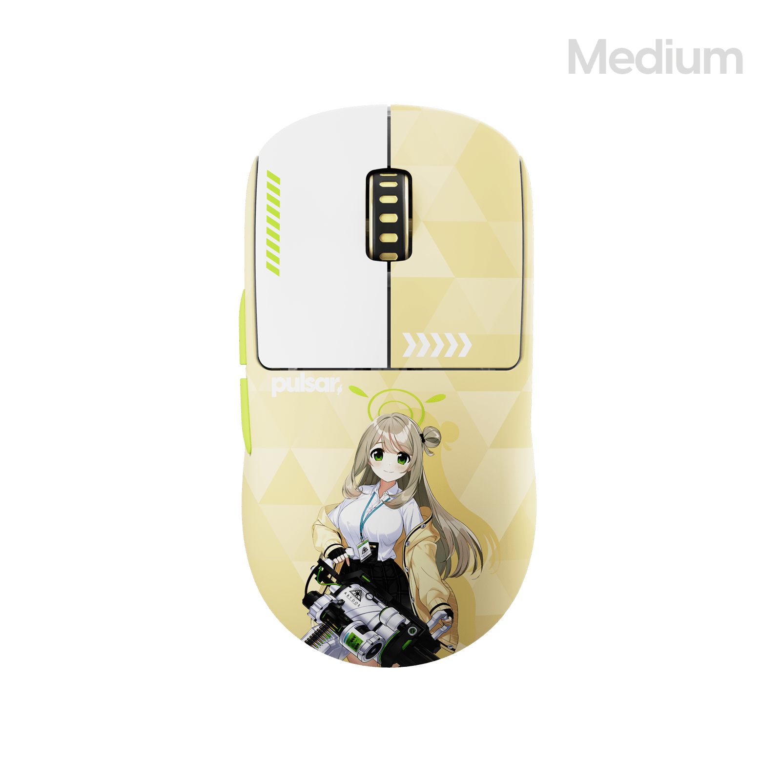 作家　ナオミライト　うさぎ BlueArchive Nonomi Edition] X2 CrazyLight Medium Gaming Mouse