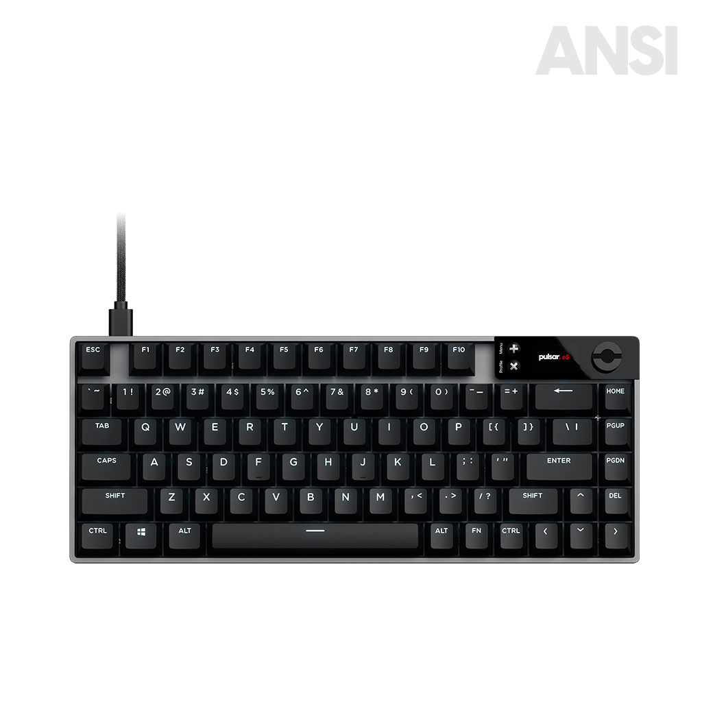 Pulsar eS HE70 79キー ANSI キーボード ANSI] eS HE 70 Hall Effect Magnetic Gaming Keyboard – Pulsar