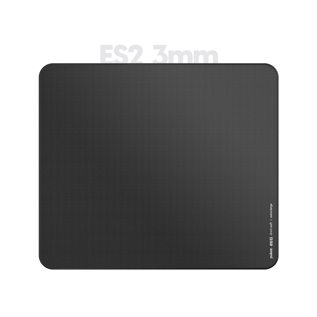ES2 eSports Mousepad 3mm L~XL (Medium Speed) – Pulsar Gaming ES2 eSports Mousepad 3mm L~XL (Medium Speed) – Pulsar Gaming
