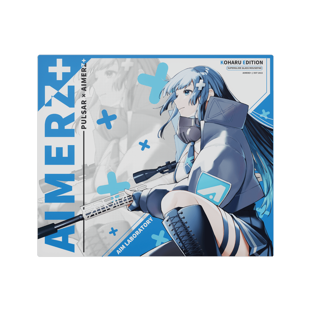 Aimerz Koharu Edition] Superglide Glass Mousepad v2 XL