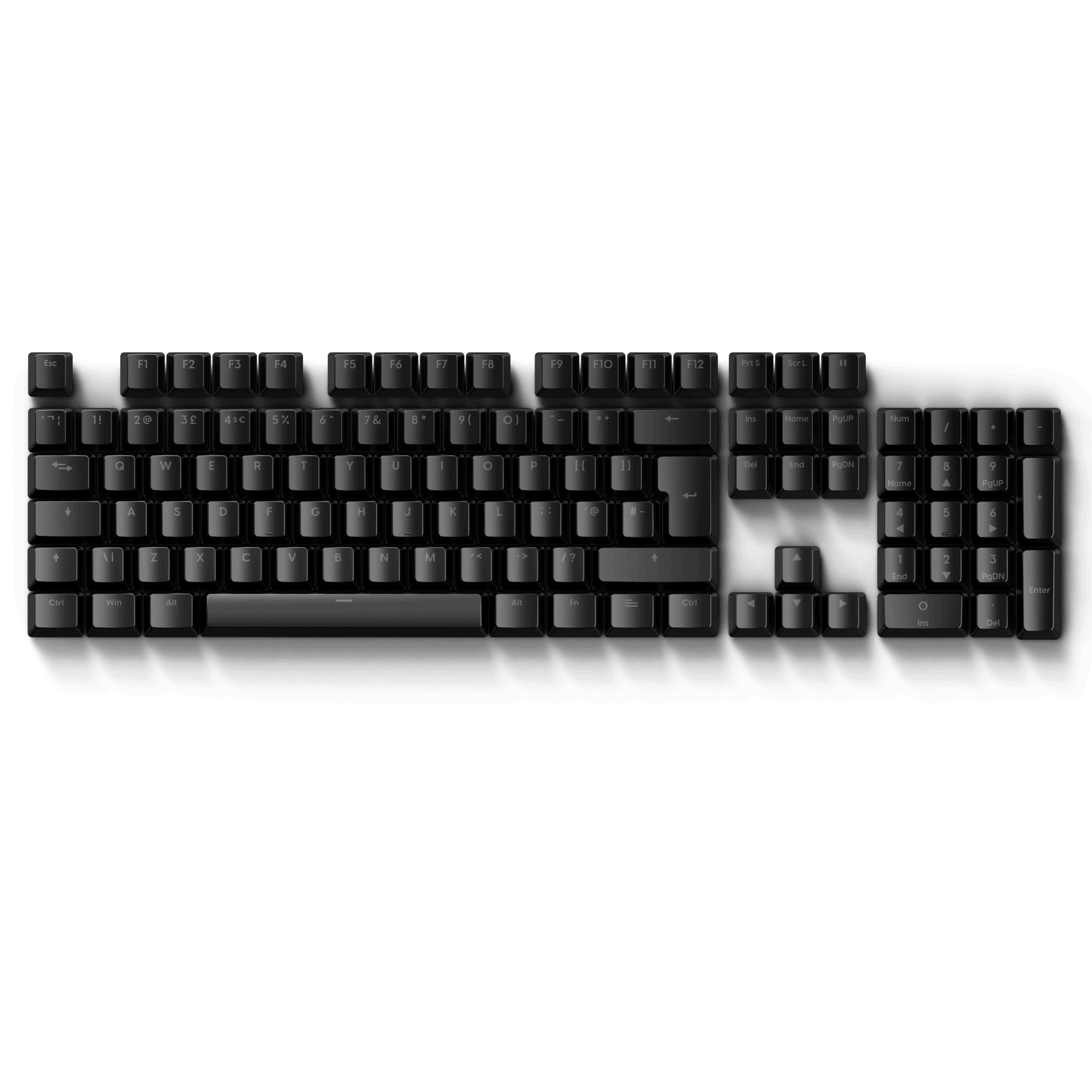 ISO] Pulsar Basic Keycaps 105 Set – Pulsar Gaming Gears Japan