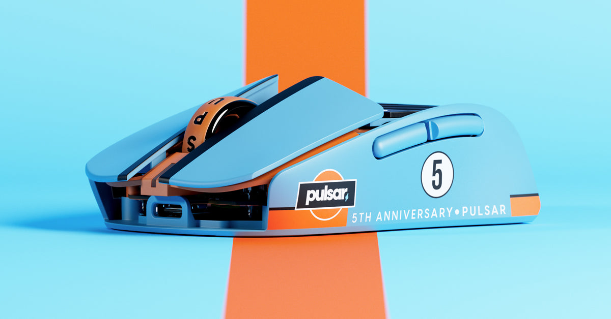 Pulsar x2f 限定カラー Pulsar LAB] X2F 5th Anniversary Gaming Mouse – Pulsar Gaming