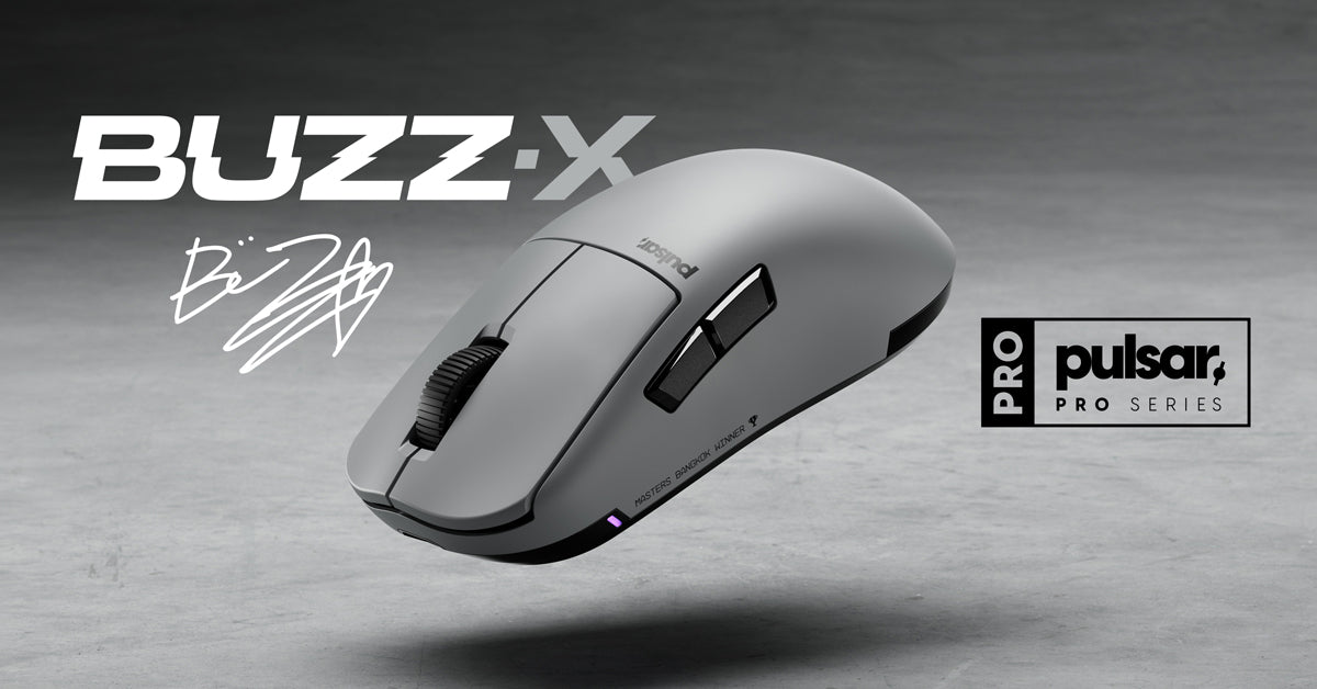 Pro Series] BUZZ-X Medium Gaming Mouse – Pulsar Gaming Gears Japan