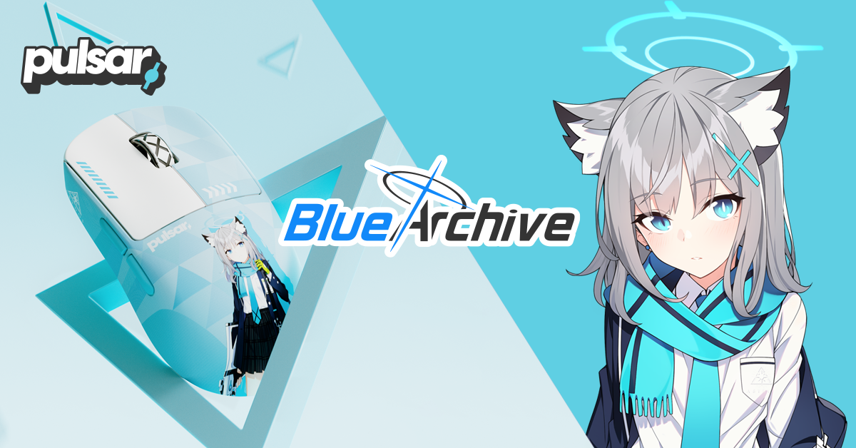 calendar detail X2 CrazyLight BlueArchive Edition – Pulsar Gaming