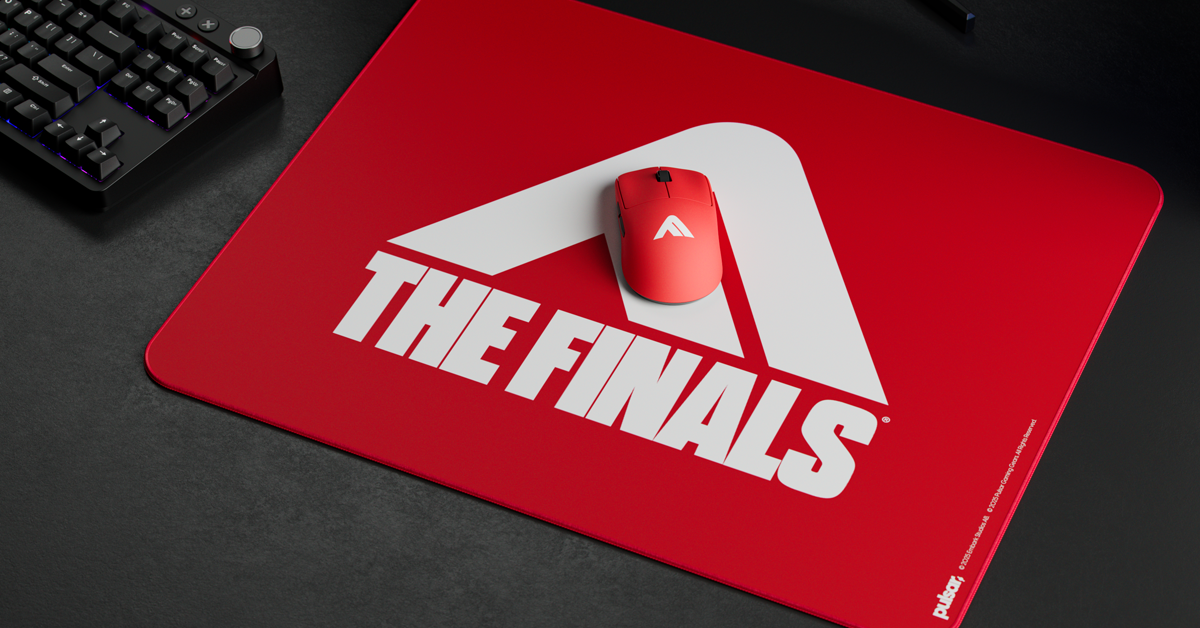 THE FINALS EDITION] Gaming Mousepad – Pulsar Gaming Gears Japan