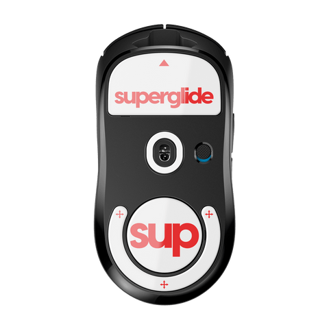 Superglide Glass mouse skates for Logitech GPRO X SUPERLIGHT
