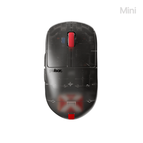 [Clear Black Edition] X2H Mini Gaming Mouse