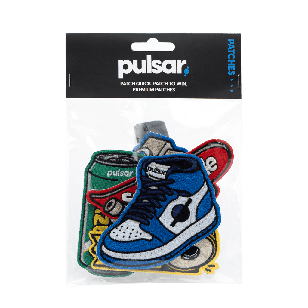 Pulsar Embroidered Patch Set