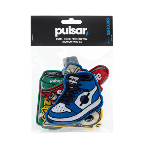 Pulsar Embroidered Patch Set