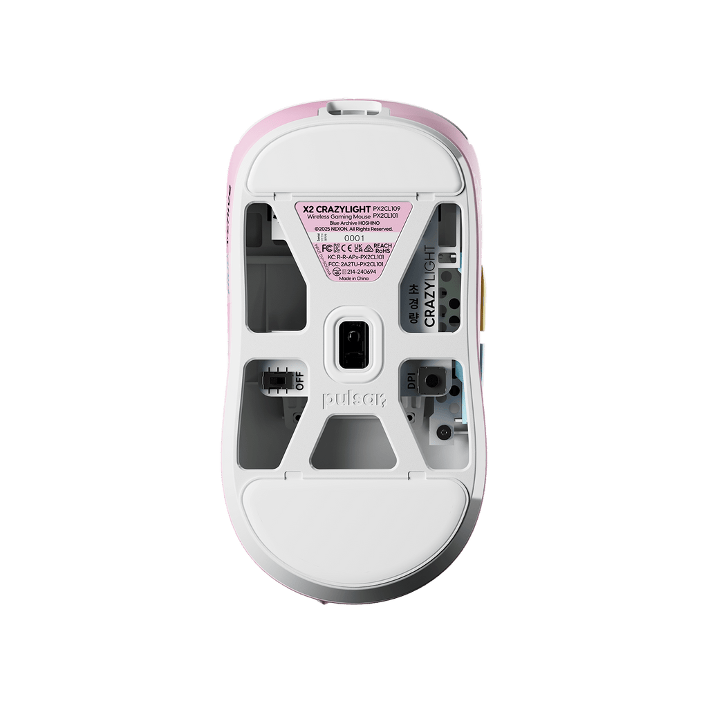 [BlueArchive Hoshino Edition] X2 CrazyLight Medium Gaming Mouse