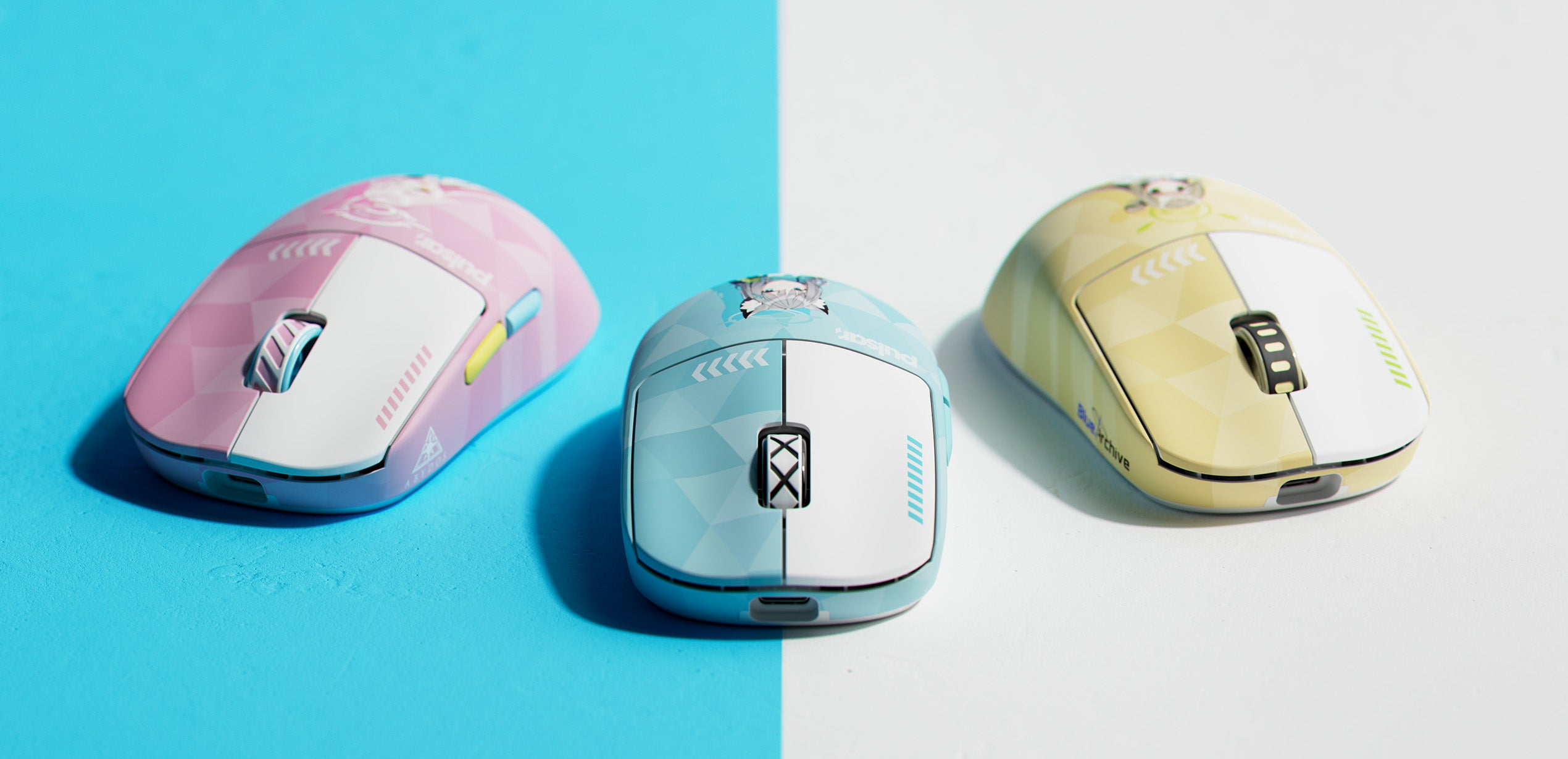 calendar detail X2 CrazyLight BlueArchive Edition – Pulsar Gaming