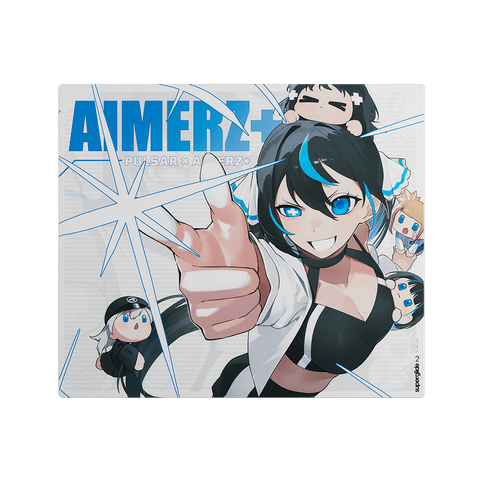 [Aimerz+ Yui Edition] Superglide Glass Mousepad v2 XL