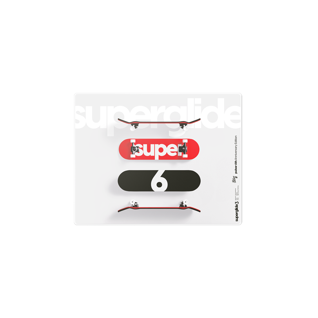 [6th Anniversary] Superglide3 Glass Mousepad - Type S
