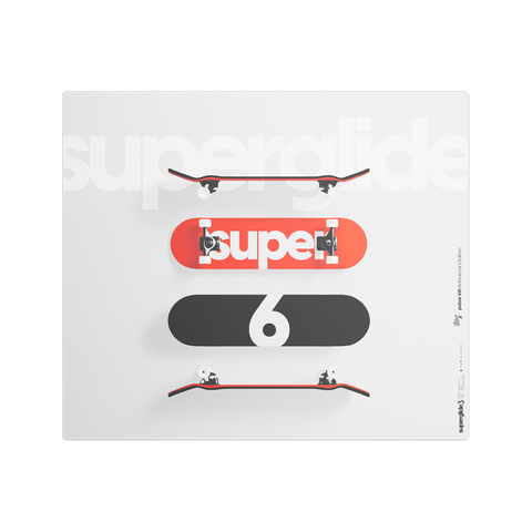 [6th Anniversary] Superglide3 Glass Mousepad - Type S