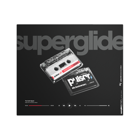 [6th Anniversary] Superglide3 Glass Mousepad - Type S
