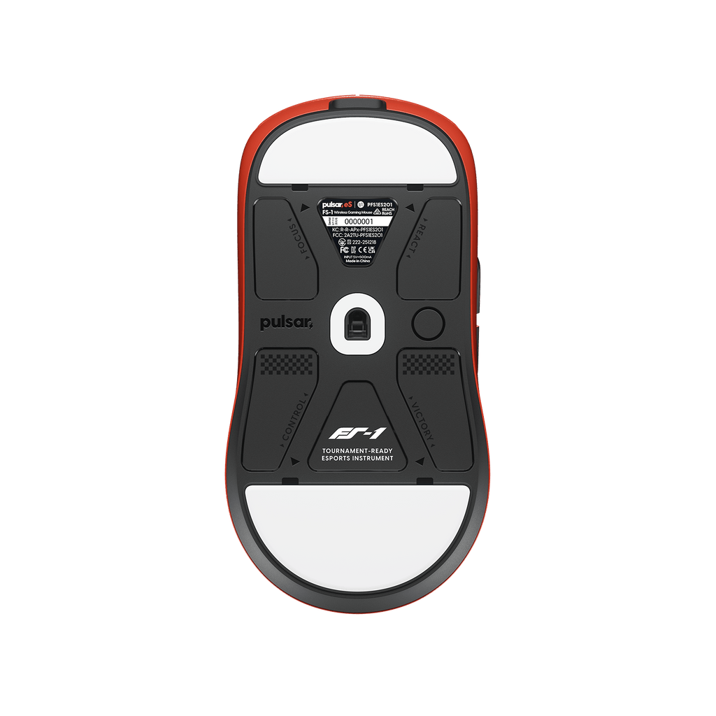 Pulsar eS FS-1 Tournament Red Gaming Mouse