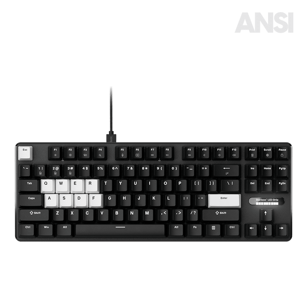 Pulsar PCMK3 HE TKL ゲーミングキーボード 本体　ANSI Pulsar_pcmk3he-ansi_black-