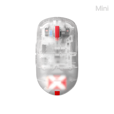 Super Clear Edition] X2H Mini Gaming Mouse – Pulsar Gaming