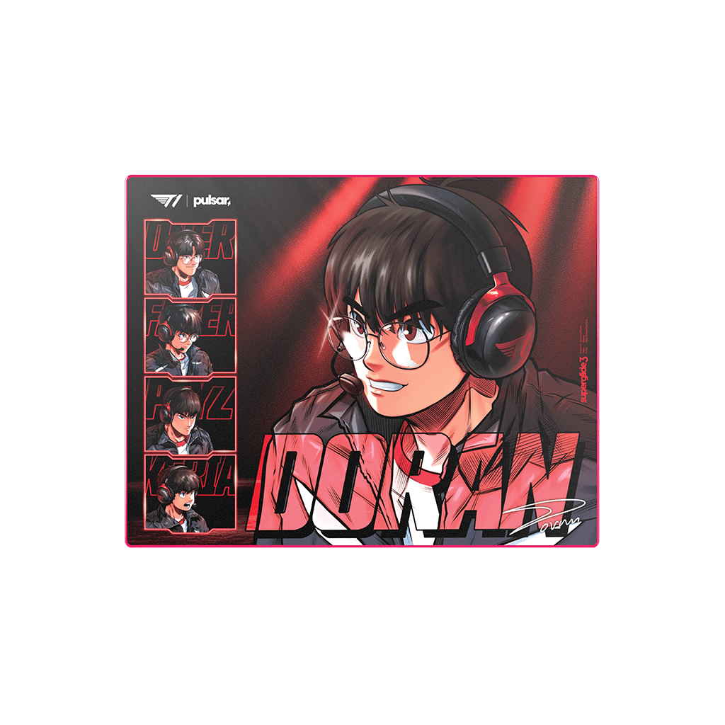 Superglide3 Glass Mouse Pad T1 Edition IN THE GAME DORAN