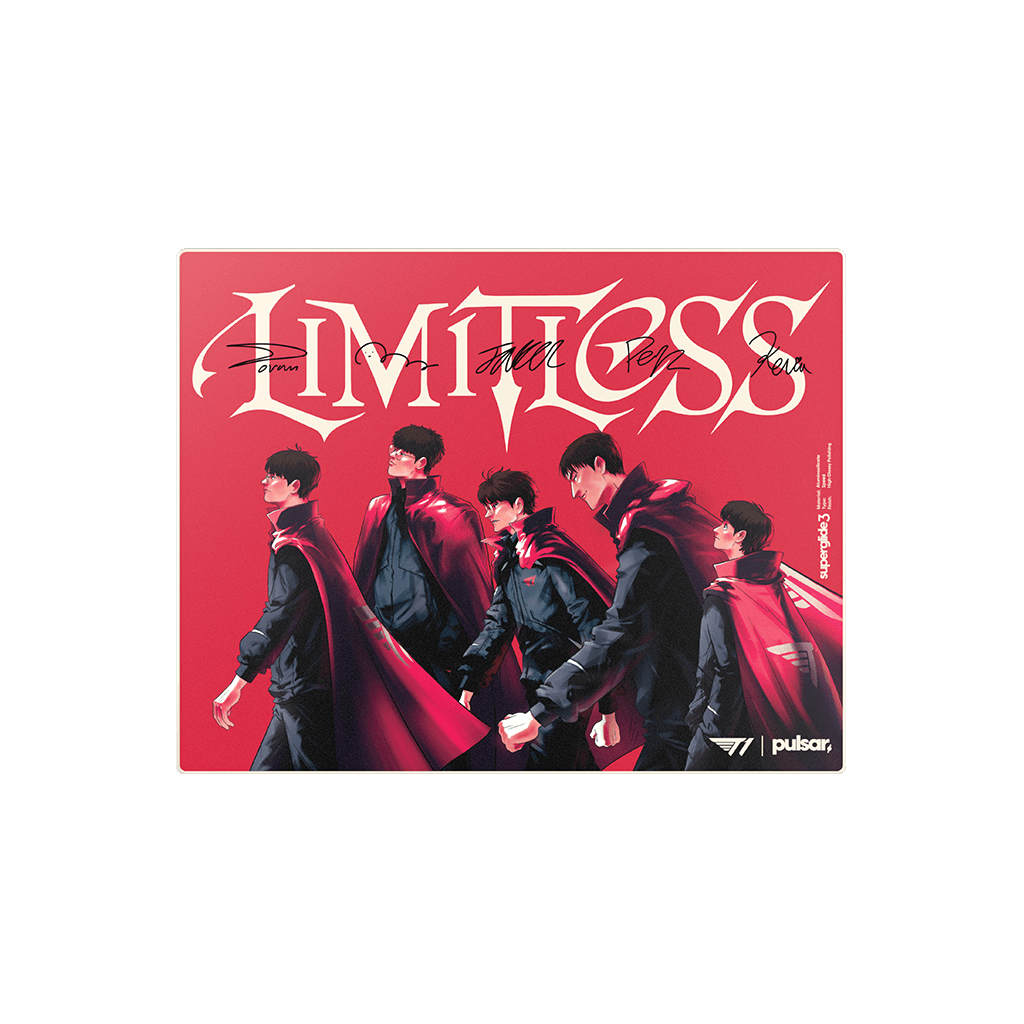 Superglide3 Glass Mouse Pad T1 Edition LIMITLESS
