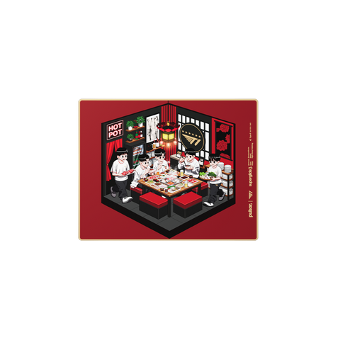Superglide3 Glass Mouse Pad T1 Edition by BBKei