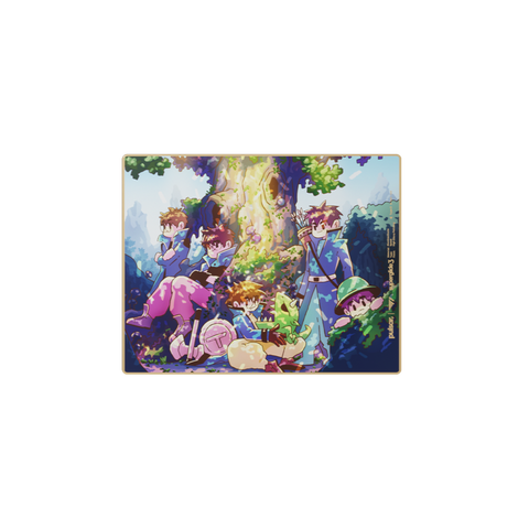 Superglide3 Glass Mouse Pad T1 Edition Forest of Dreams