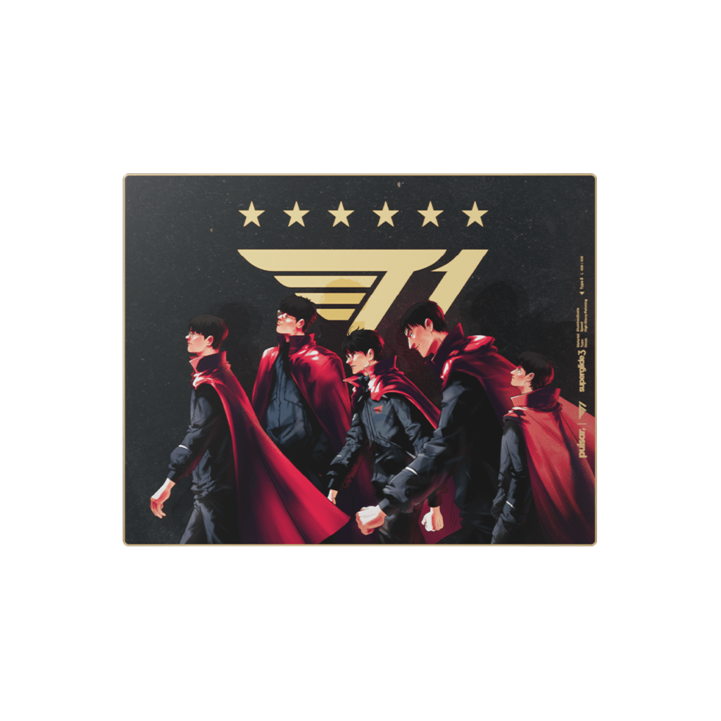 Superglide3 Glass Mouse Pad T1 Edition Gold Dynasty