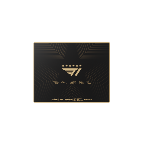 Superglide3 Glass Mouse Pad T1 Edition Golden Ascent