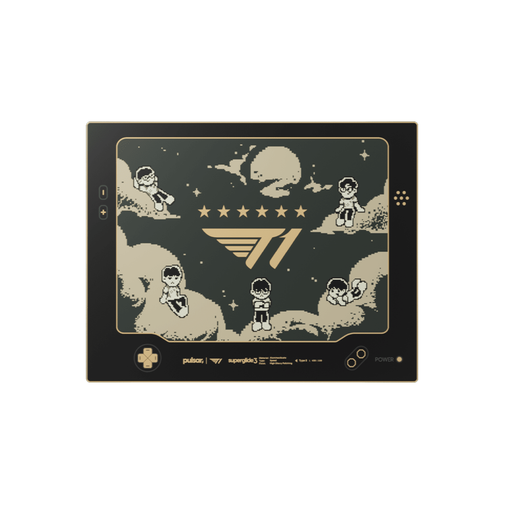 Superglide3 Glass Mouse Pad T1 Edition Pixel Universe
