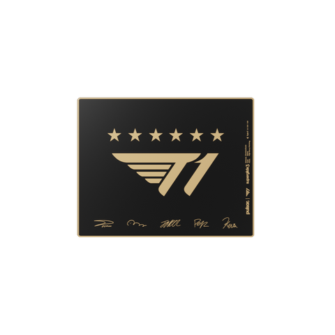 Superglide3 Glass Mouse Pad T1 Edition Signature Gold