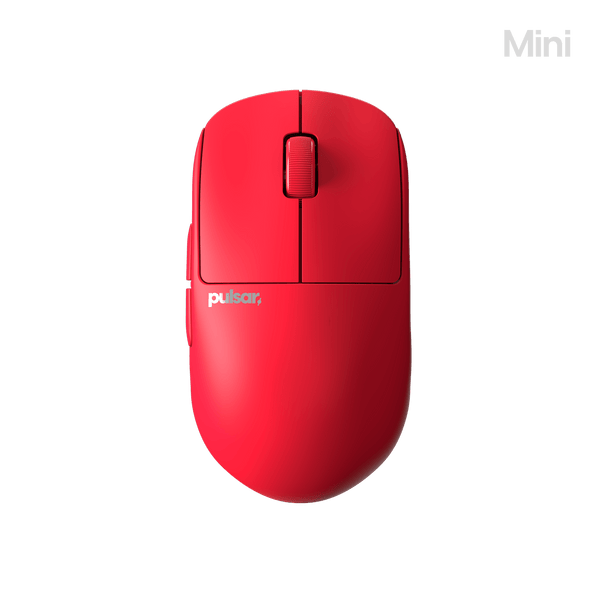 Red Edition] X2H Mini Gaming Mouse – Pulsar Gaming Gears Japan