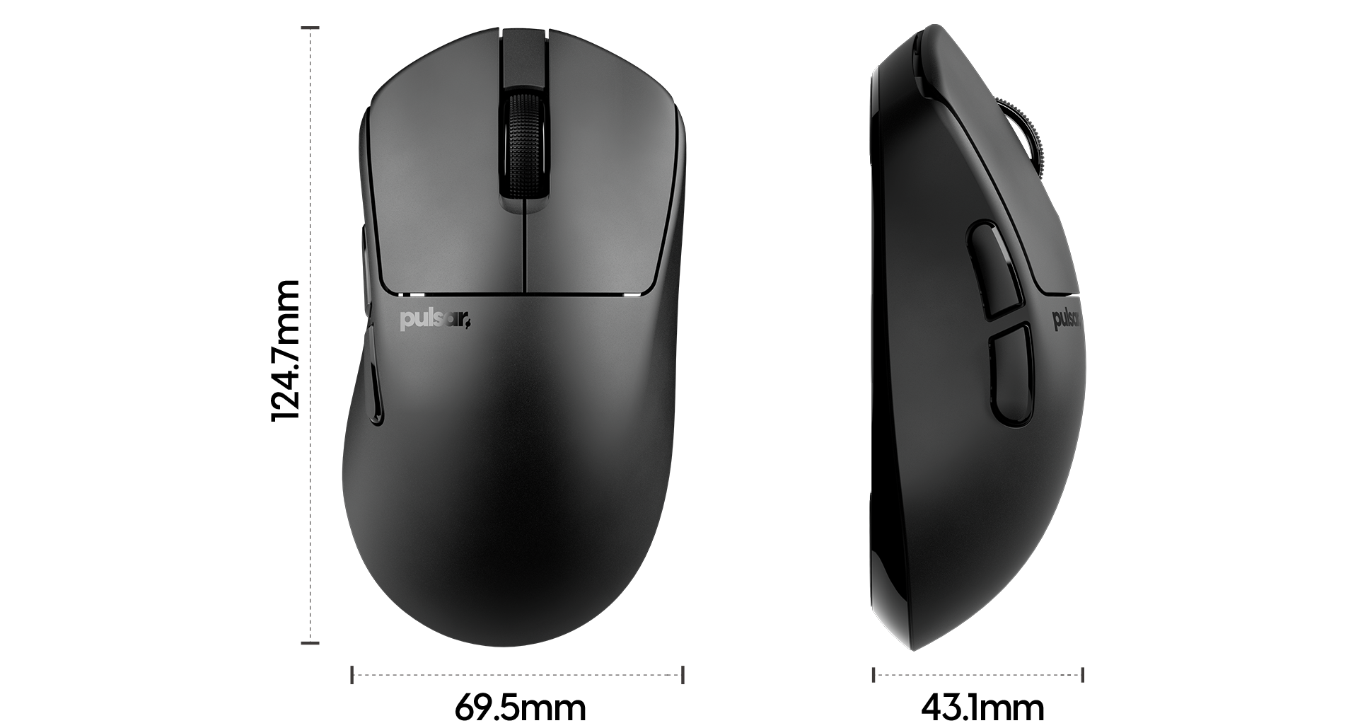 X3 CrazyLight Medium Gaming Mouse – Pulsar Gaming Gears Japan