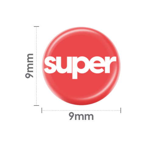 Superglide 9mm dot glass mouse skates