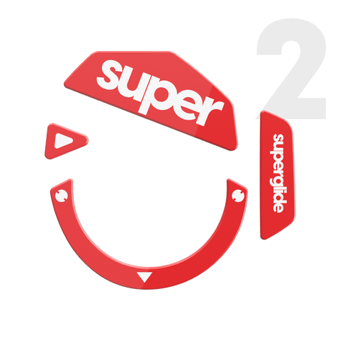 Superglide Glass mouse skates for Logitech G502