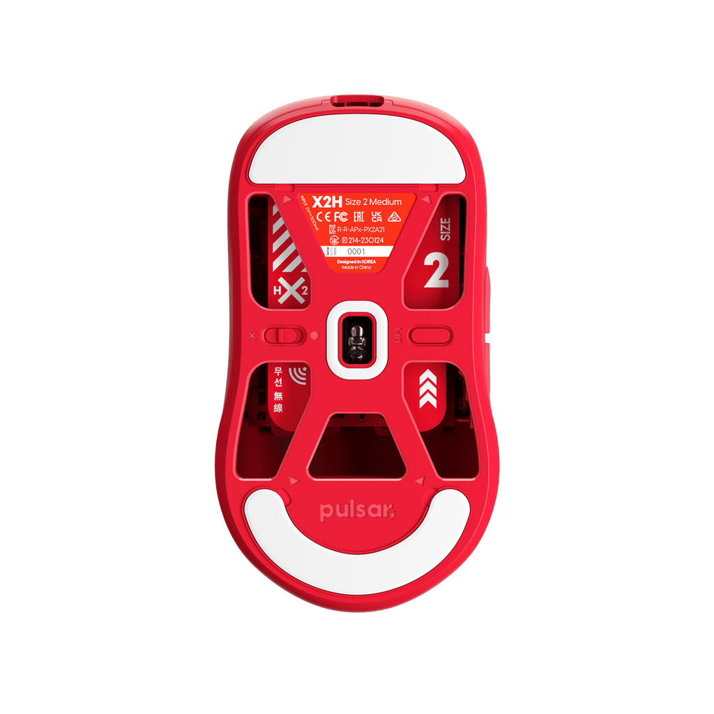 [Red Edition] X2H Medium Gaming Mouse
