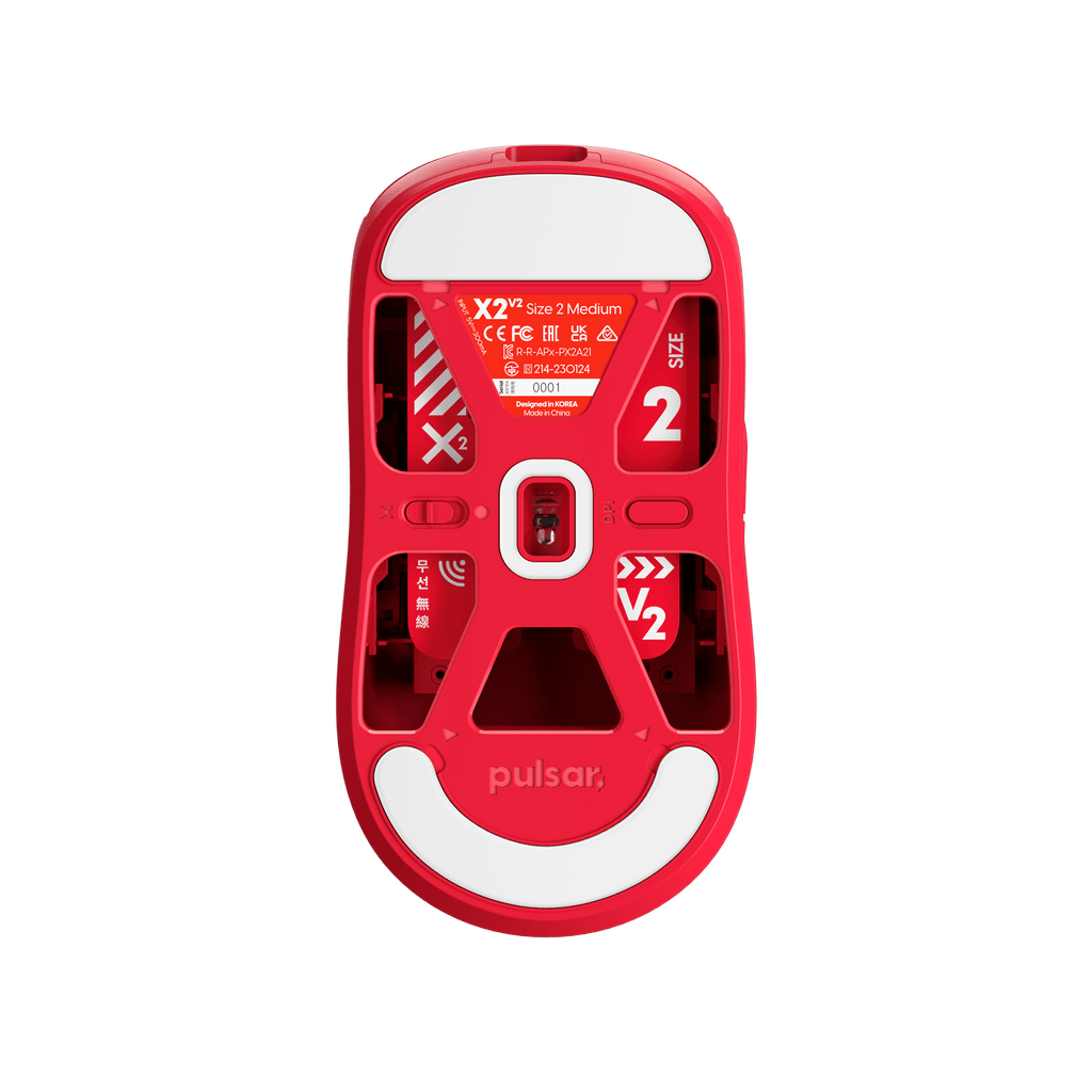 [Red Edition] X2 v2 Medium Gaming Mouse