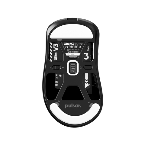 Xlite V3 Large Gaming Mouse – Pulsar Gaming Gears Japan Xlite V3 Large Gaming Mouse – Pulsar Gaming Gears Japan